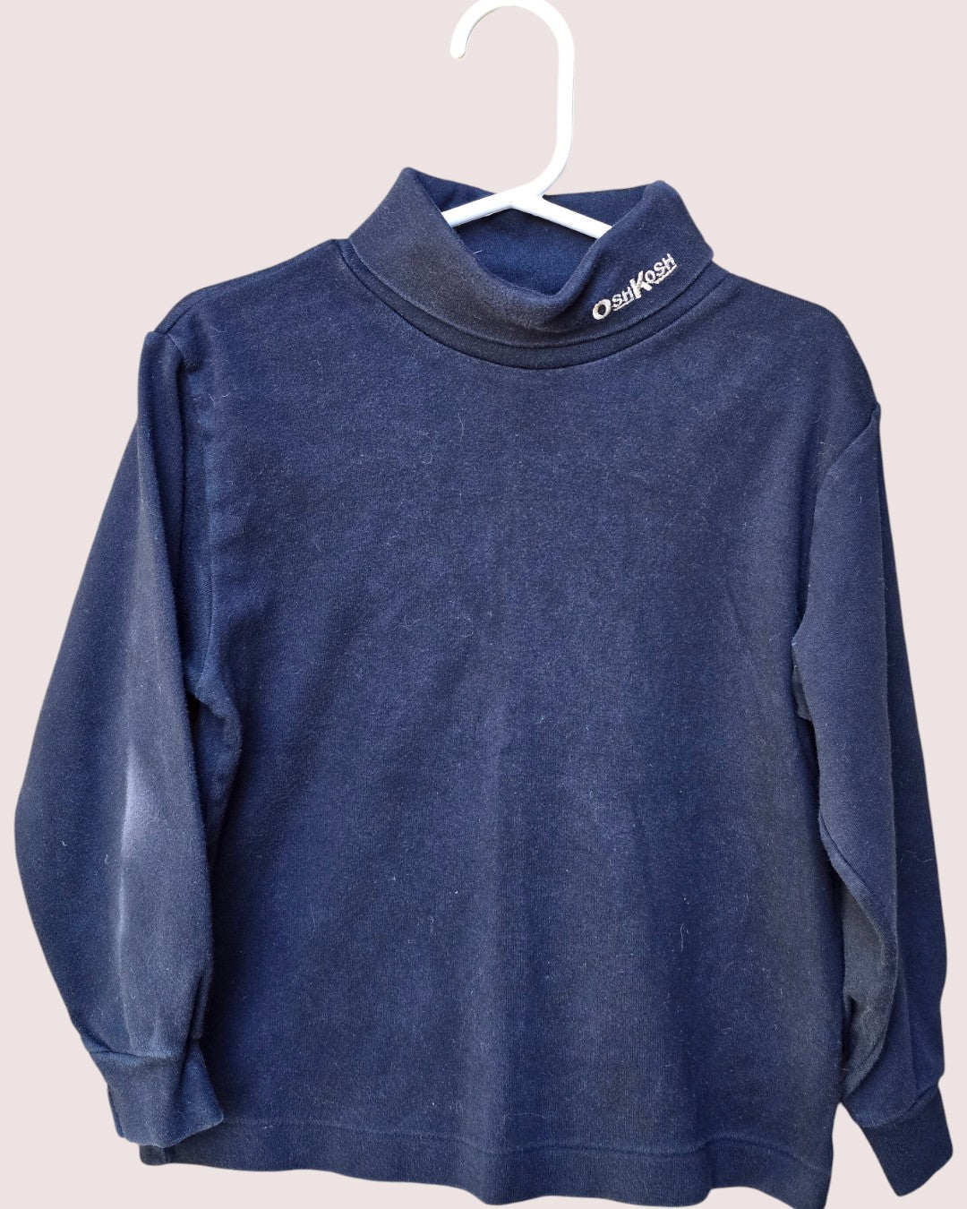 Vintage Oshkosh navy blue turtleneck Size 5