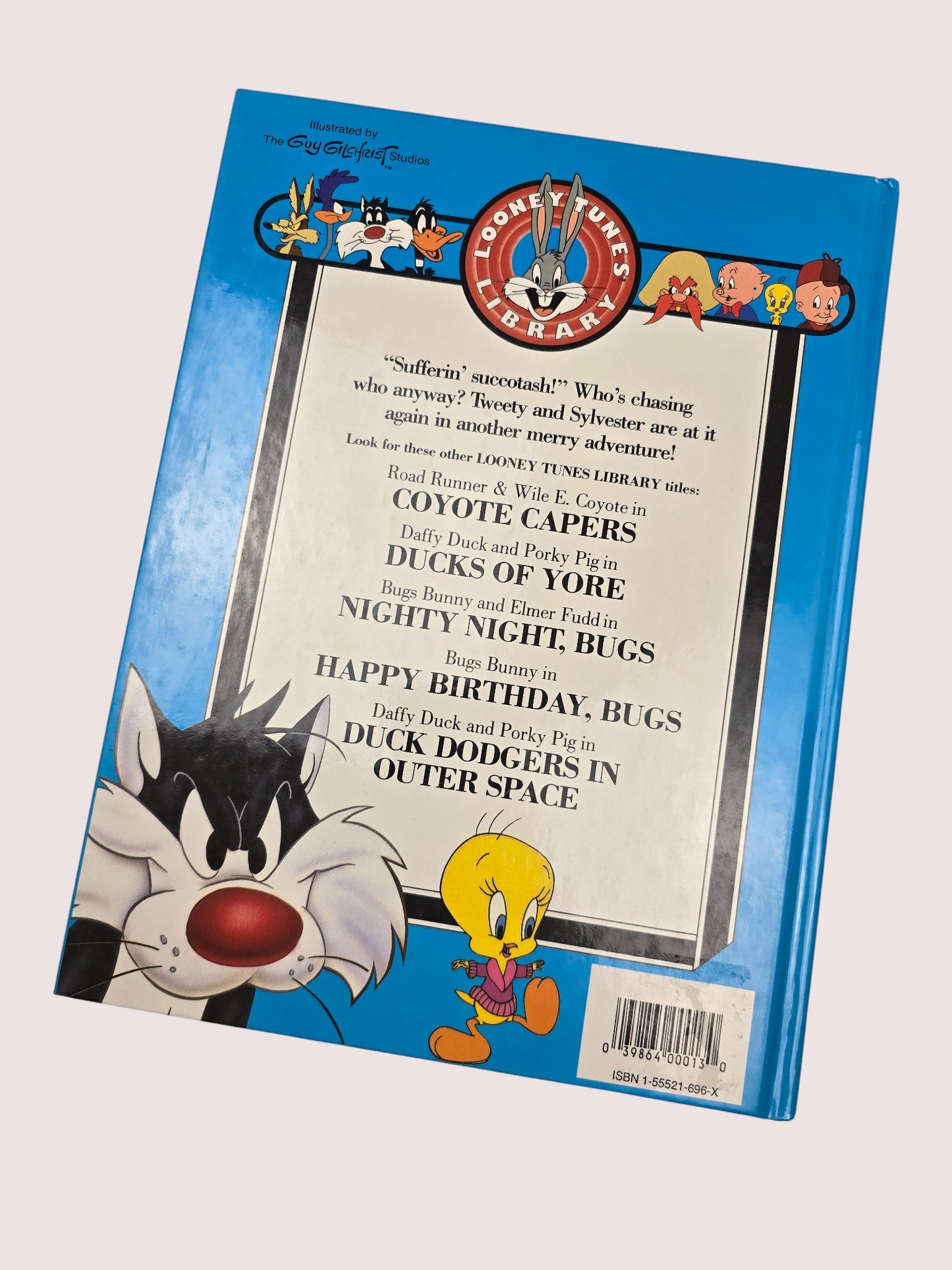Vintage Looney Tunes hardcover book
