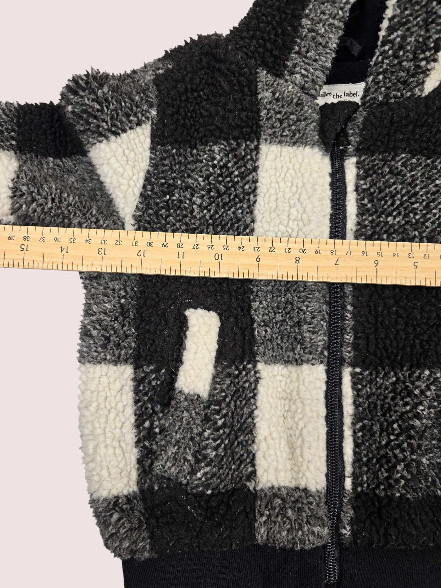 Miles the Label sherpa fleece lined jacket 2Y