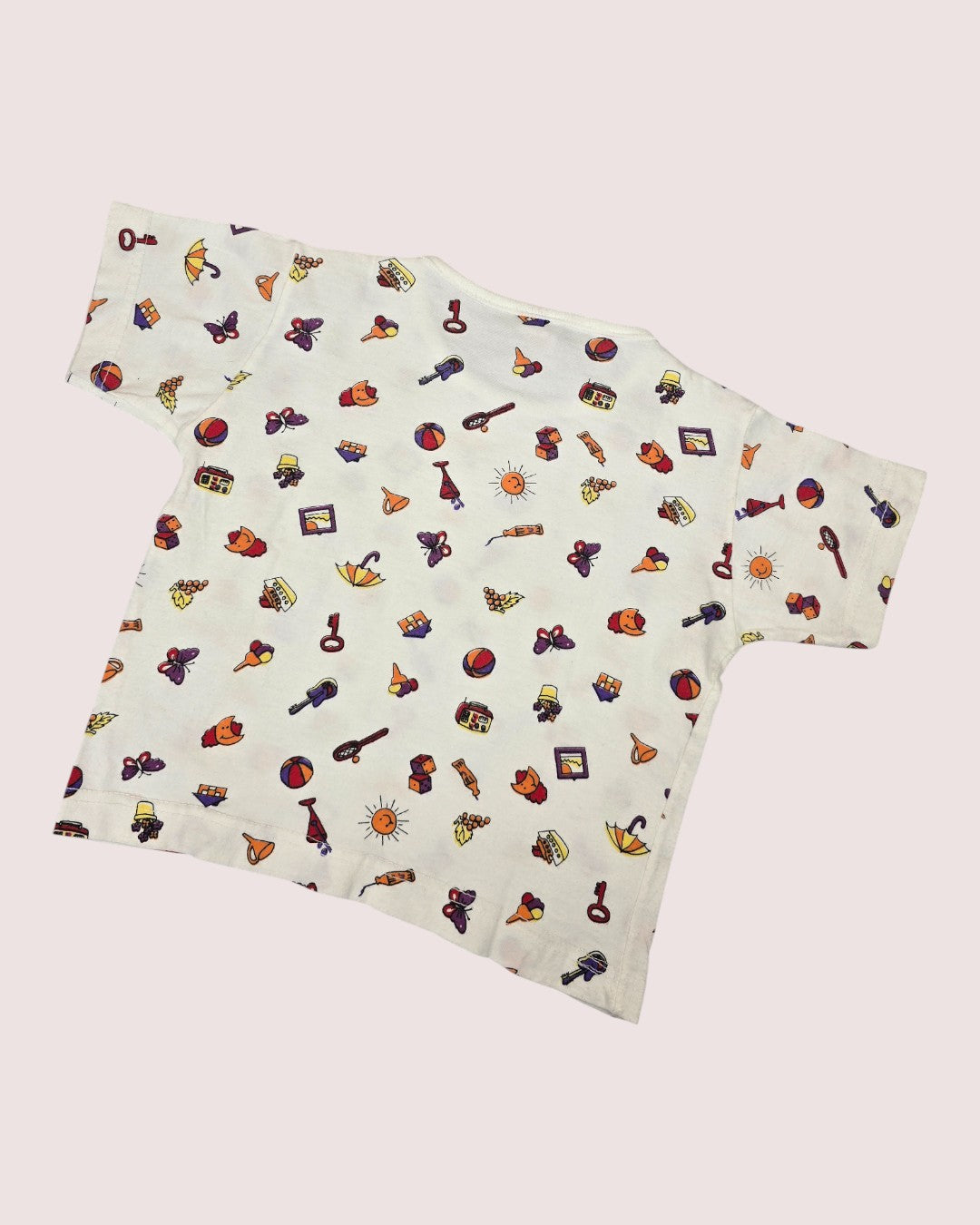 Beach print tee 2T