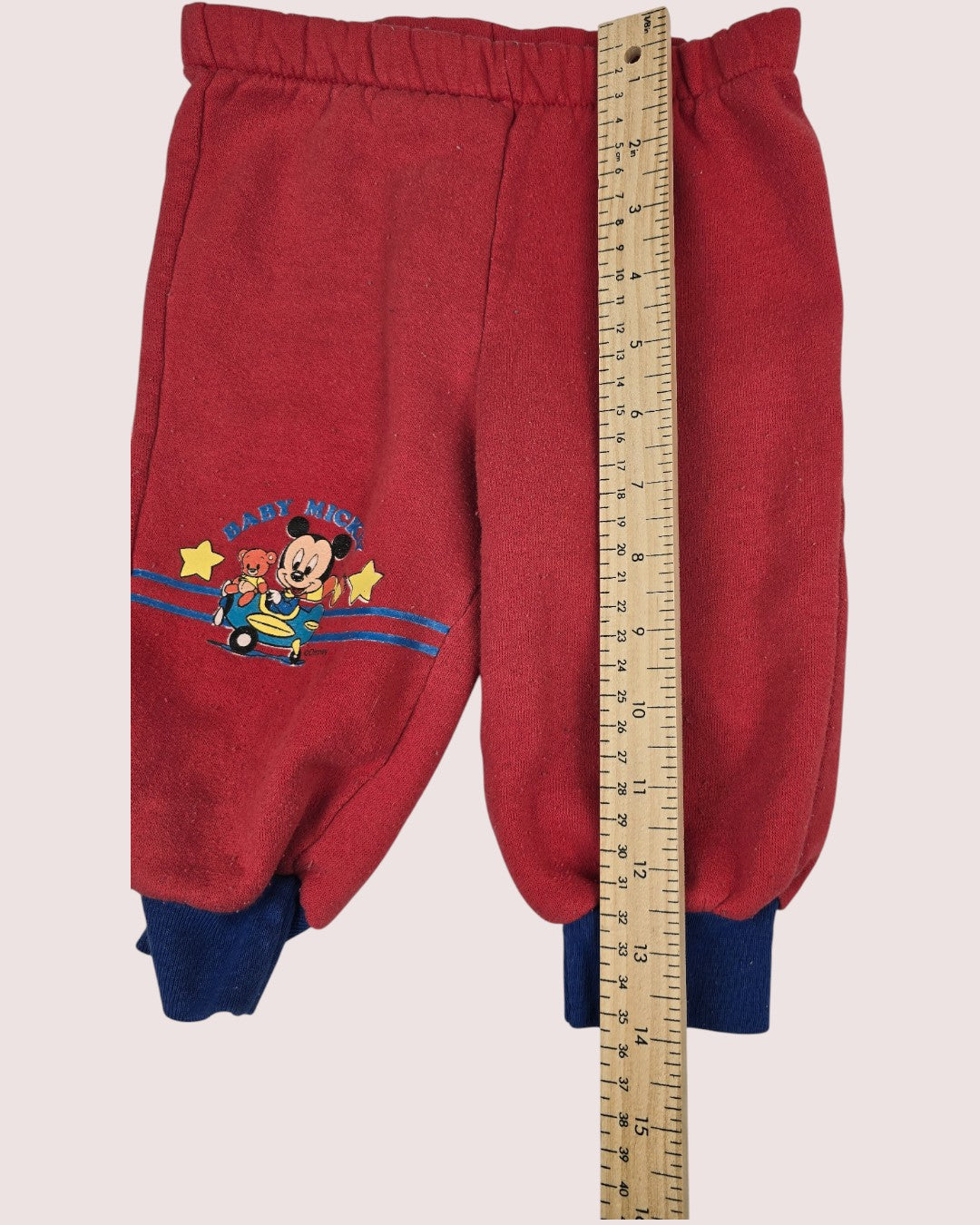 Vintage baby Mickey joggers best for 6-9m