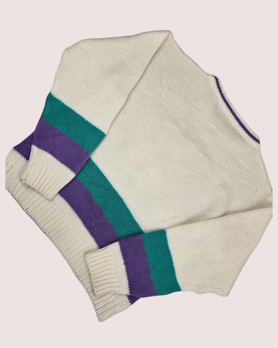 Vintage Crossroads acrylic knit sweater approx 8-10Y