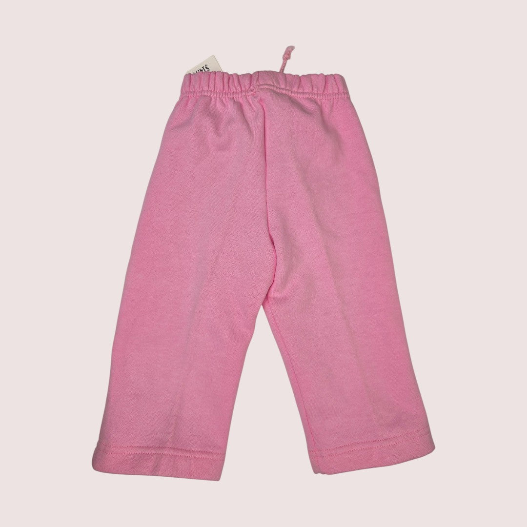 Deadstock sweats with floral embroidery fits like 2T
