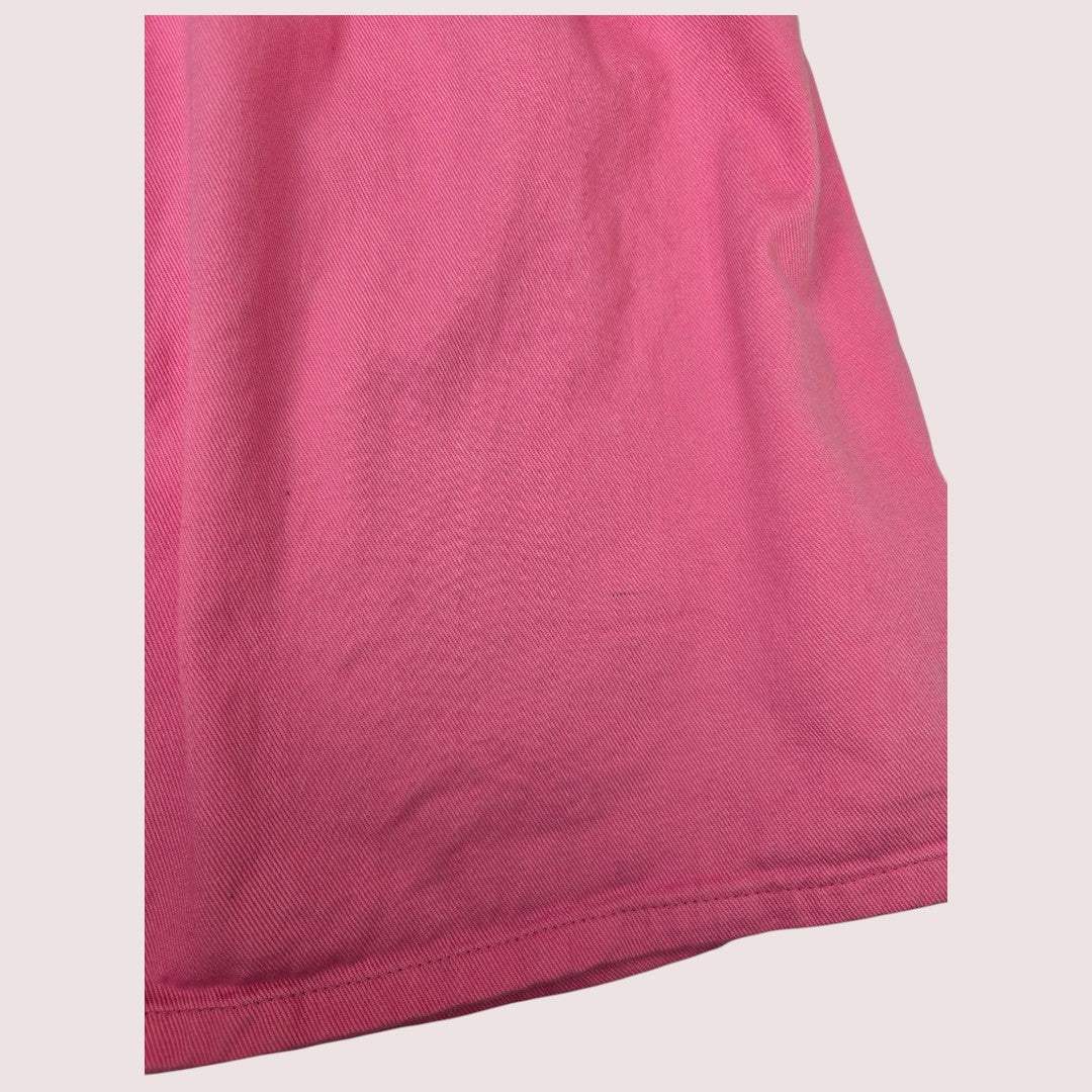 Vintage Nevada pink denim dress 7-8Y