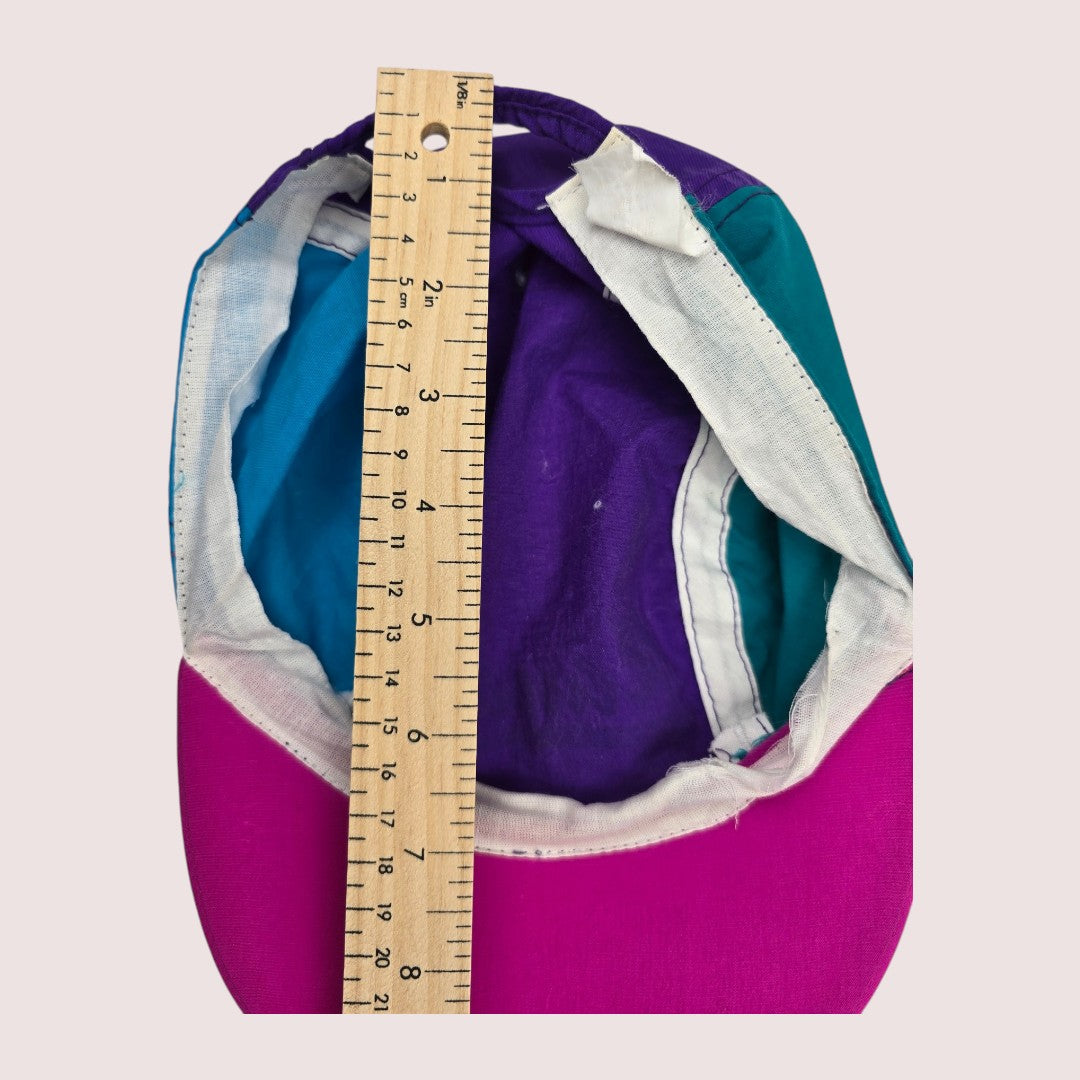 Kauai 3 panel colourblock cap big kid size