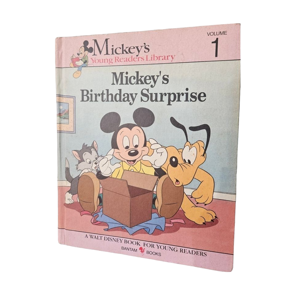 Vintage Mickey's Young Reader Library collection Books