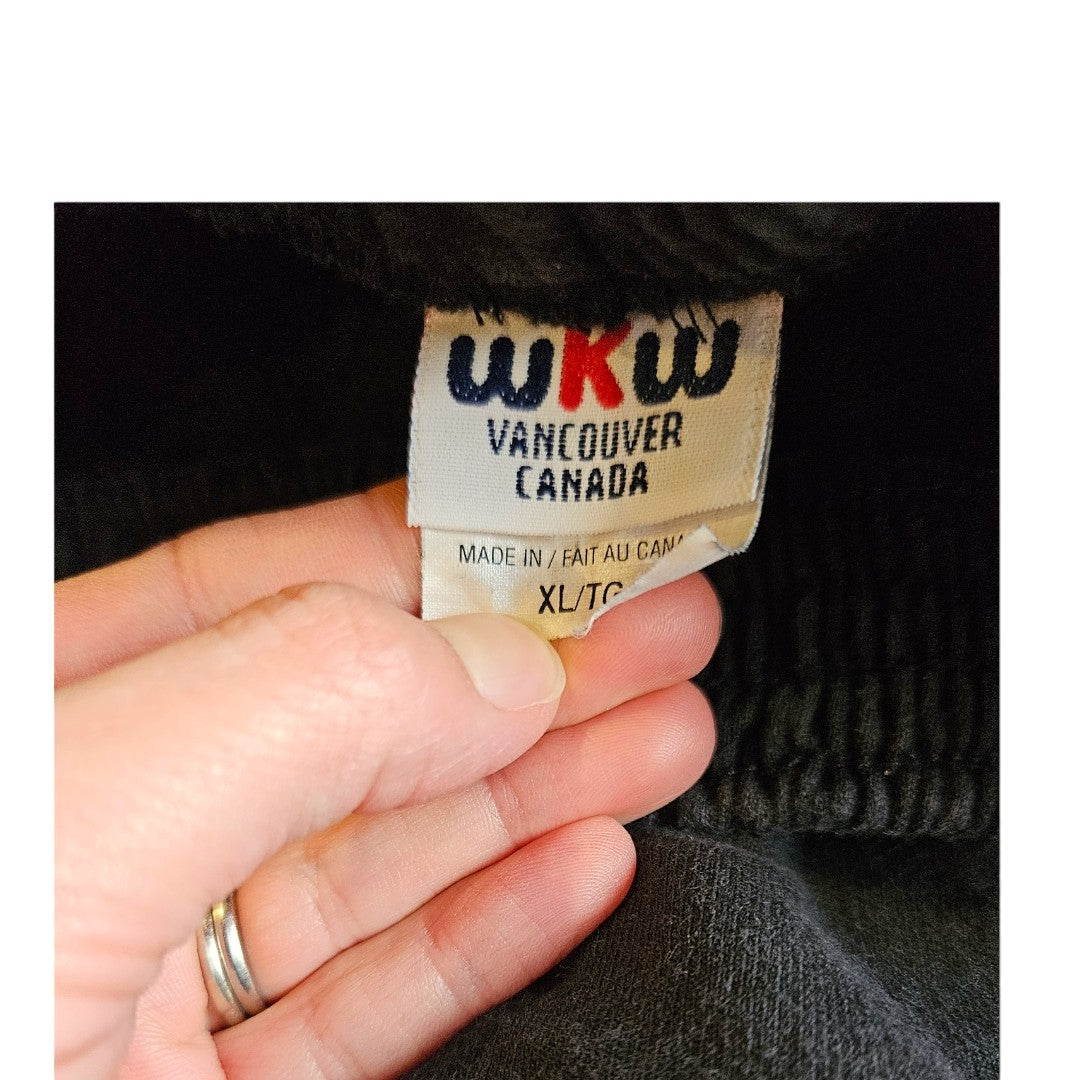 Vintage WKW black joggers XL