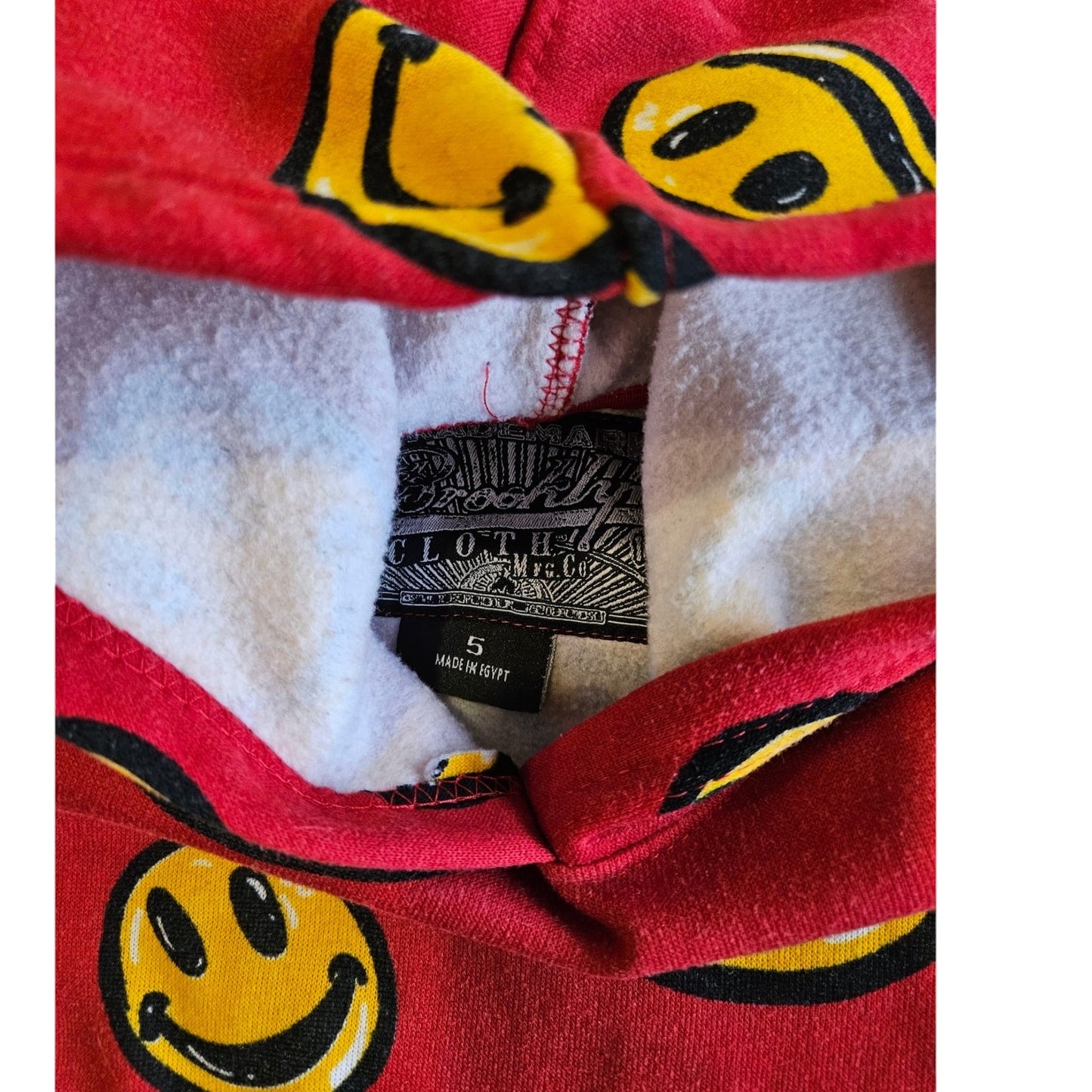 Smiley Face Hoodie 5T