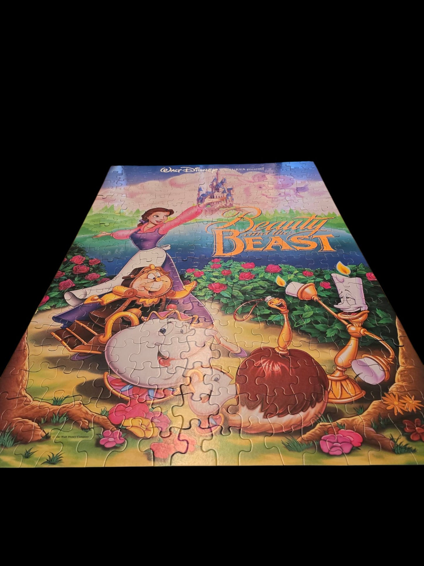 Vintage Beauty and the Beast puzzle
