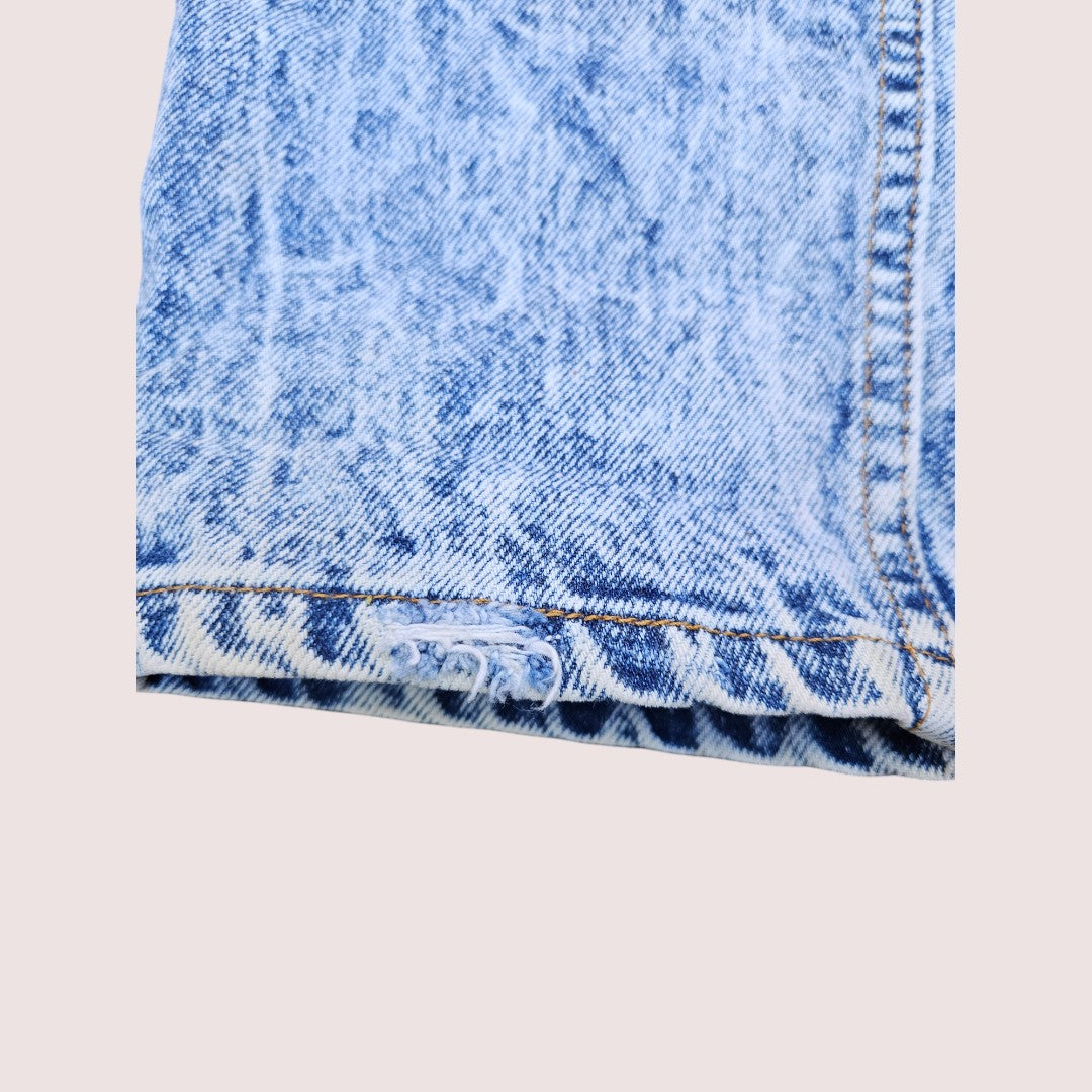 Vintage Acid Wash Orange Tab Levi's Jeans 550