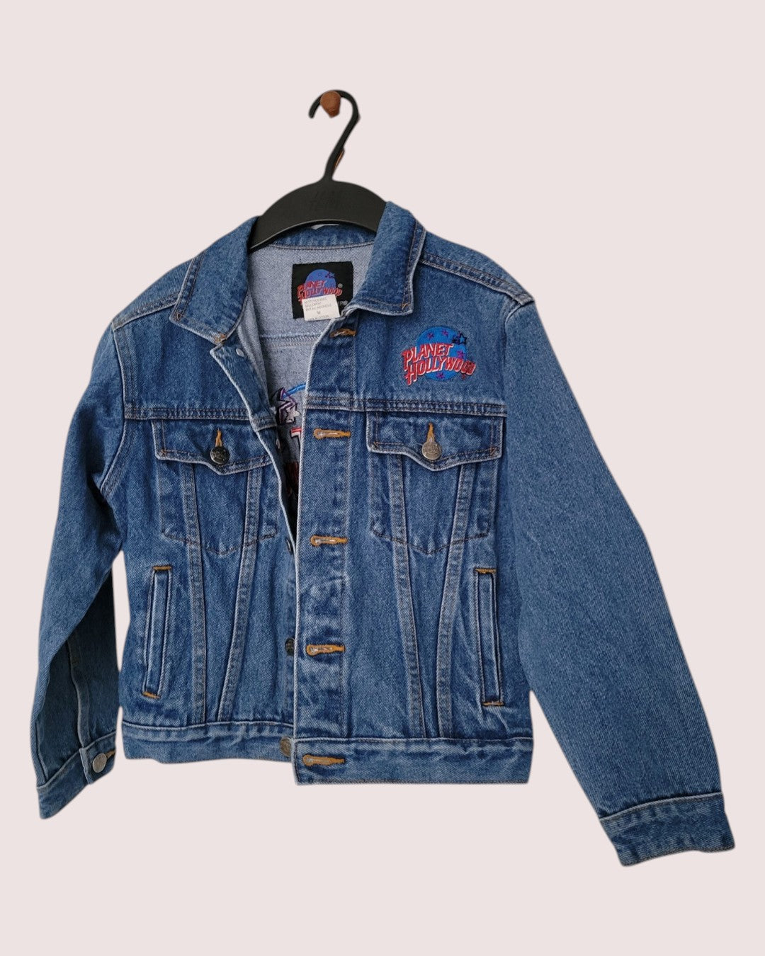 Vintage Planet Hollywood Toronto jean jacket Youth M