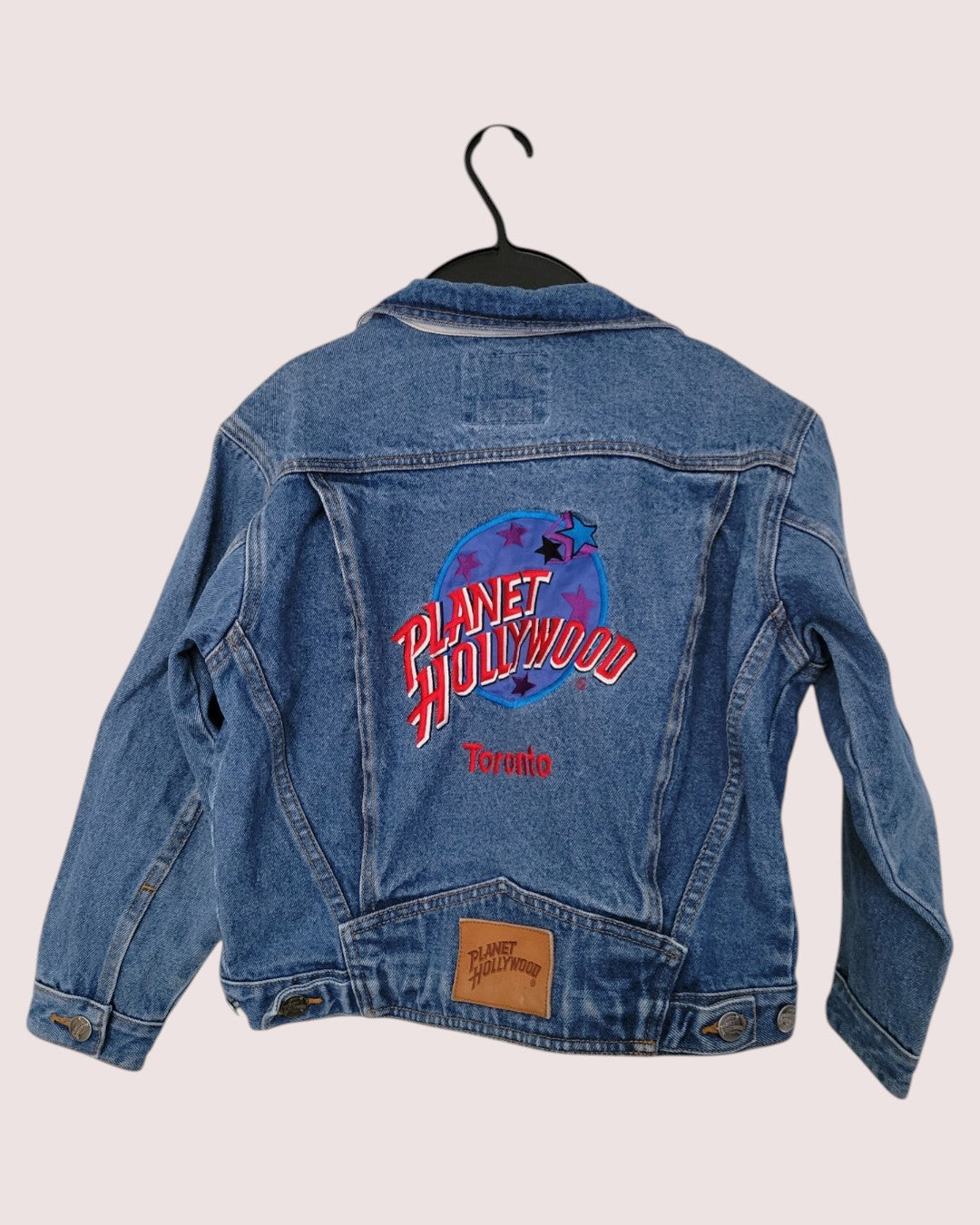 Vintage Planet Hollywood Toronto jean jacket Youth M