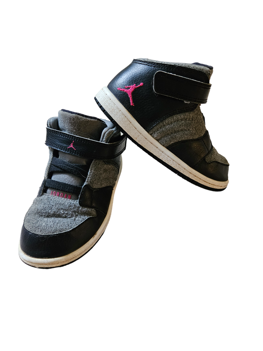 Nike Jordan 1 Flight 4 high top sneaker with velcro closure
9C