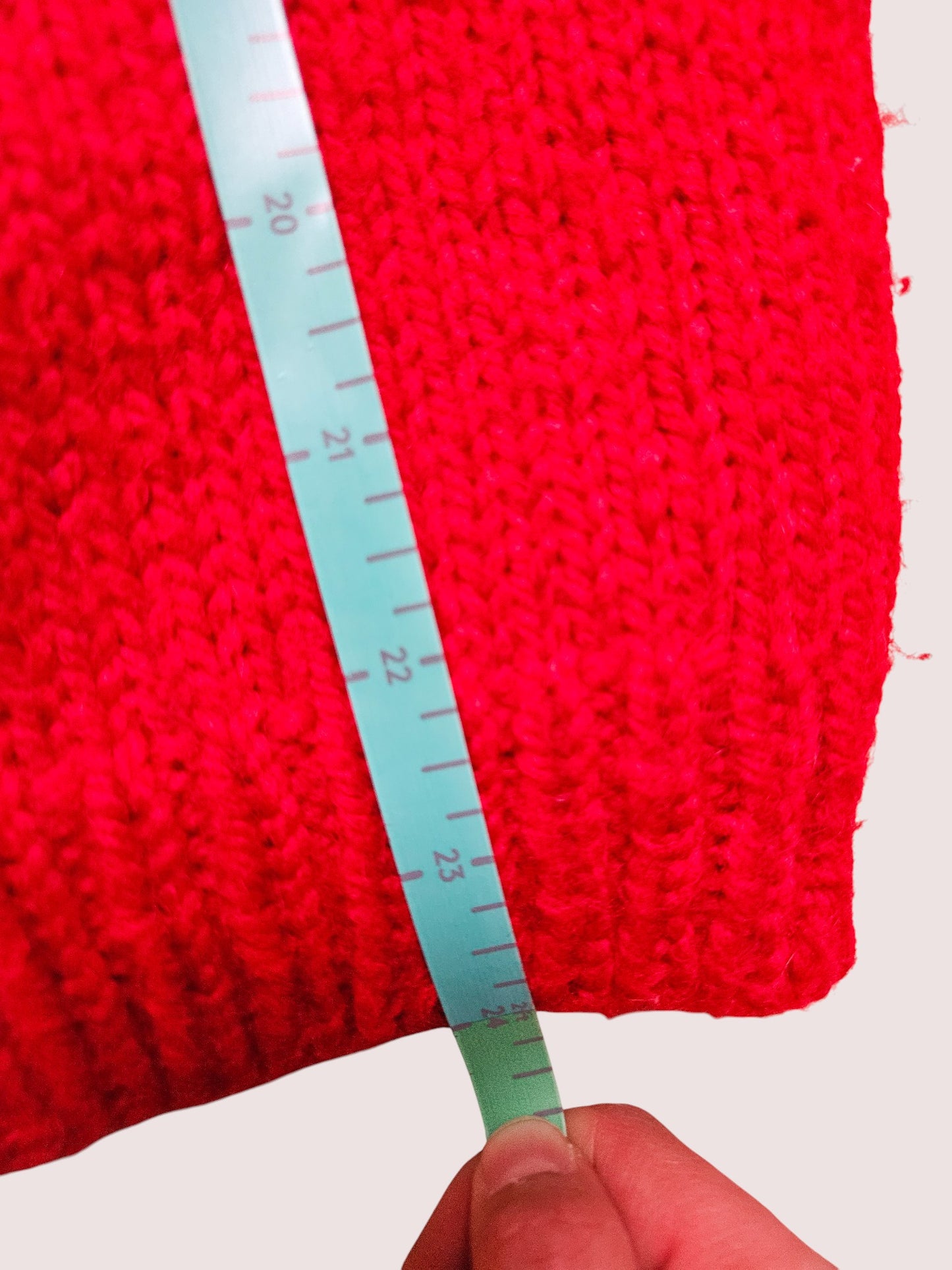 Handknit fair isle sweater approx 8-10Y