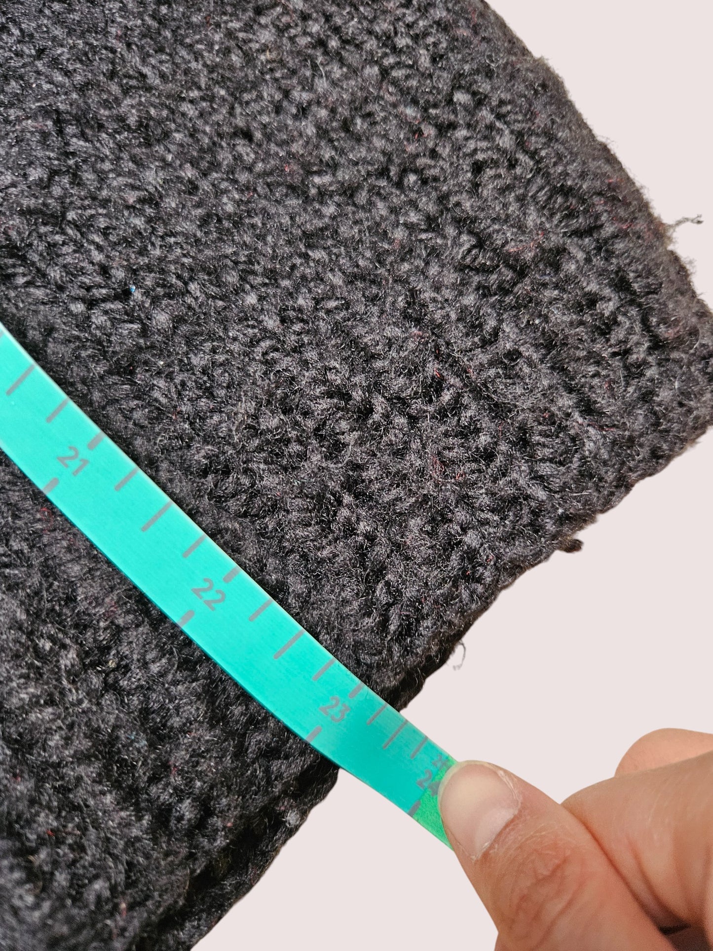 Handknit fair isle sweater approx 8-10Y Black