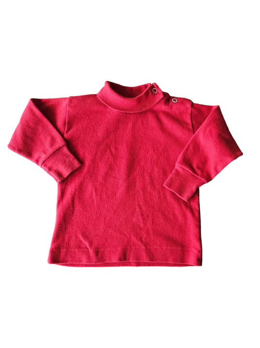 Vintage mockneck long sleeve 9-12m