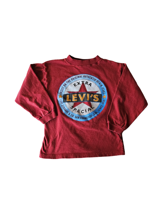 Vintage Levis long sleeve Youth M (4/5)