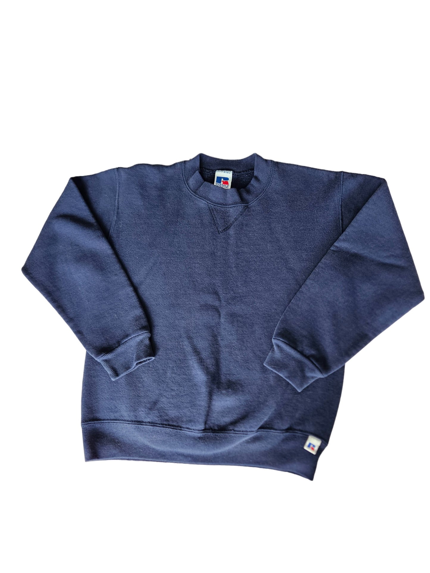 Vintage Russell Athletics navy crewneck Youth L (7y)