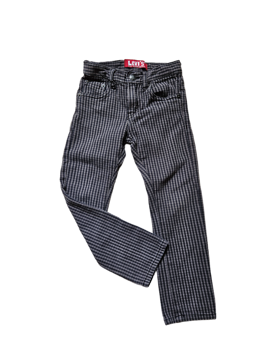 Levi's 510 Super Skinny Checkered trousers 4T