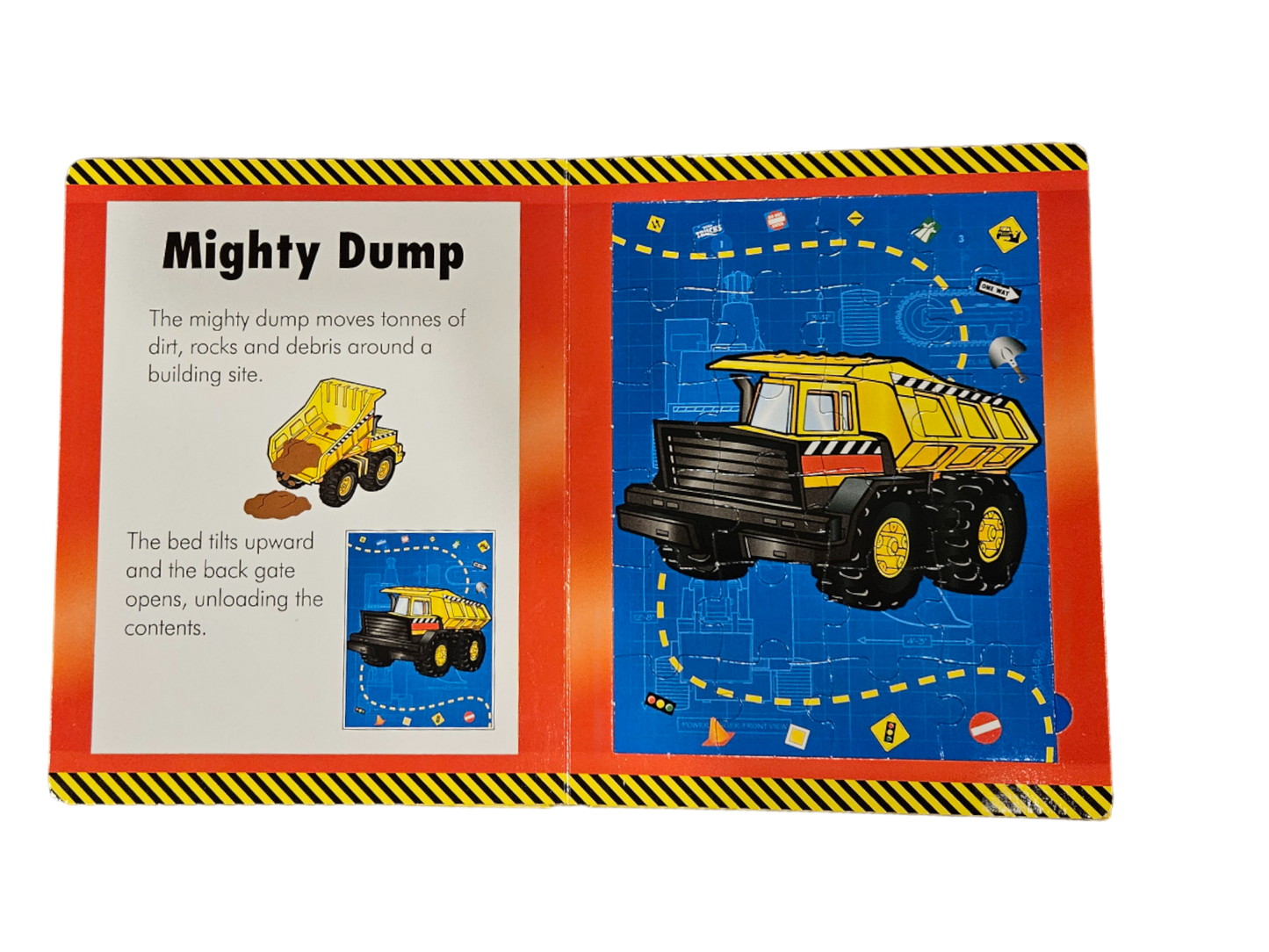 Vintage Tonka Jigsaw Book