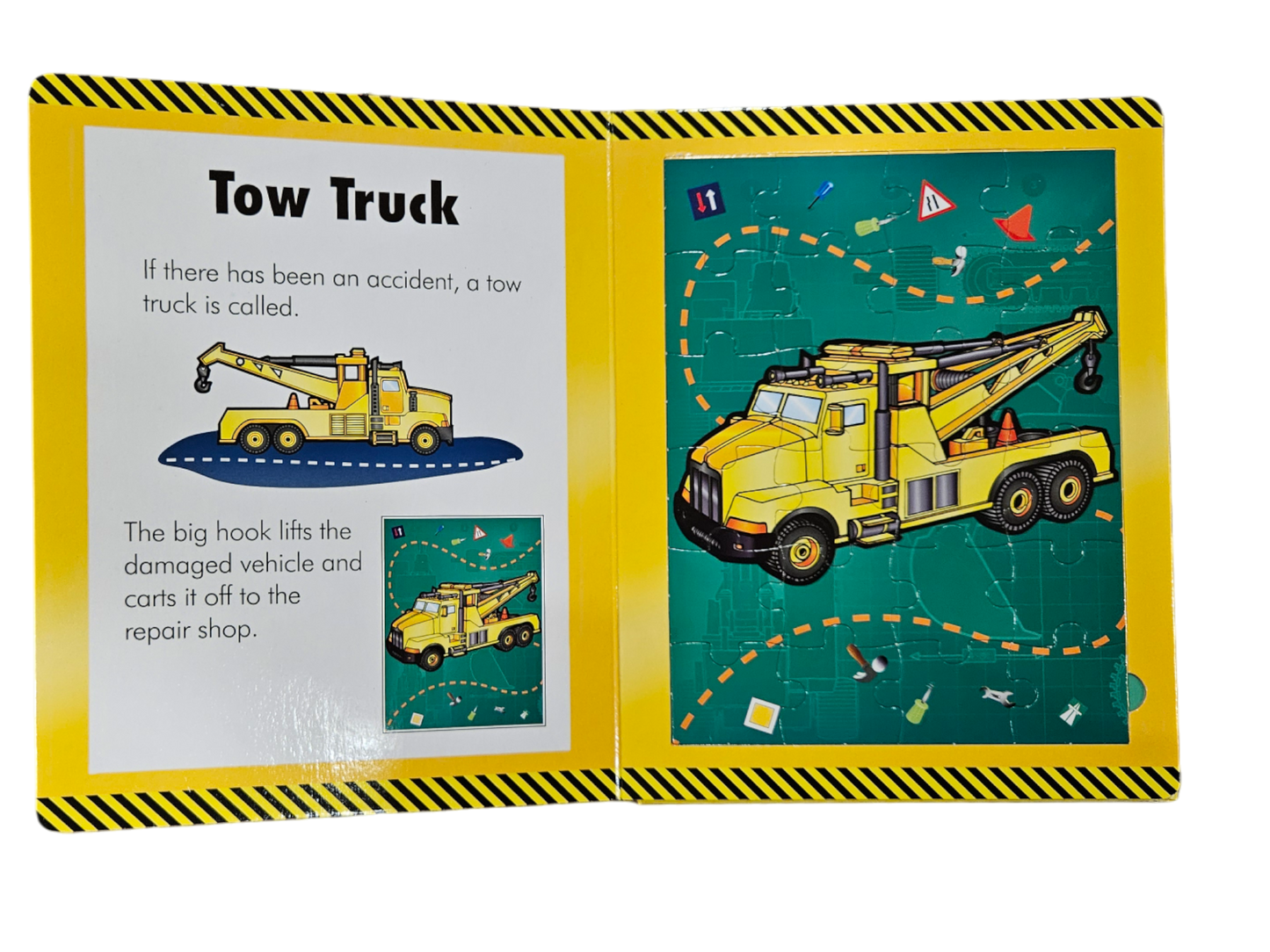 Vintage Tonka Jigsaw Book