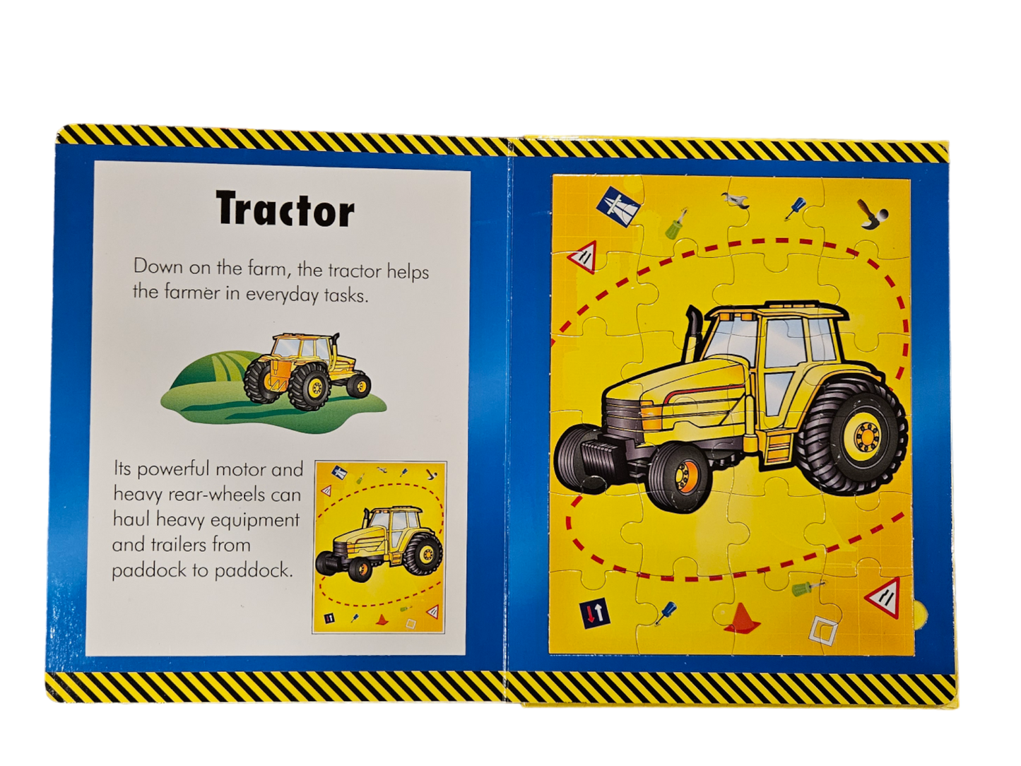 Vintage Tonka Jigsaw Book