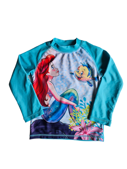 Disney Ariel rash guard 3T