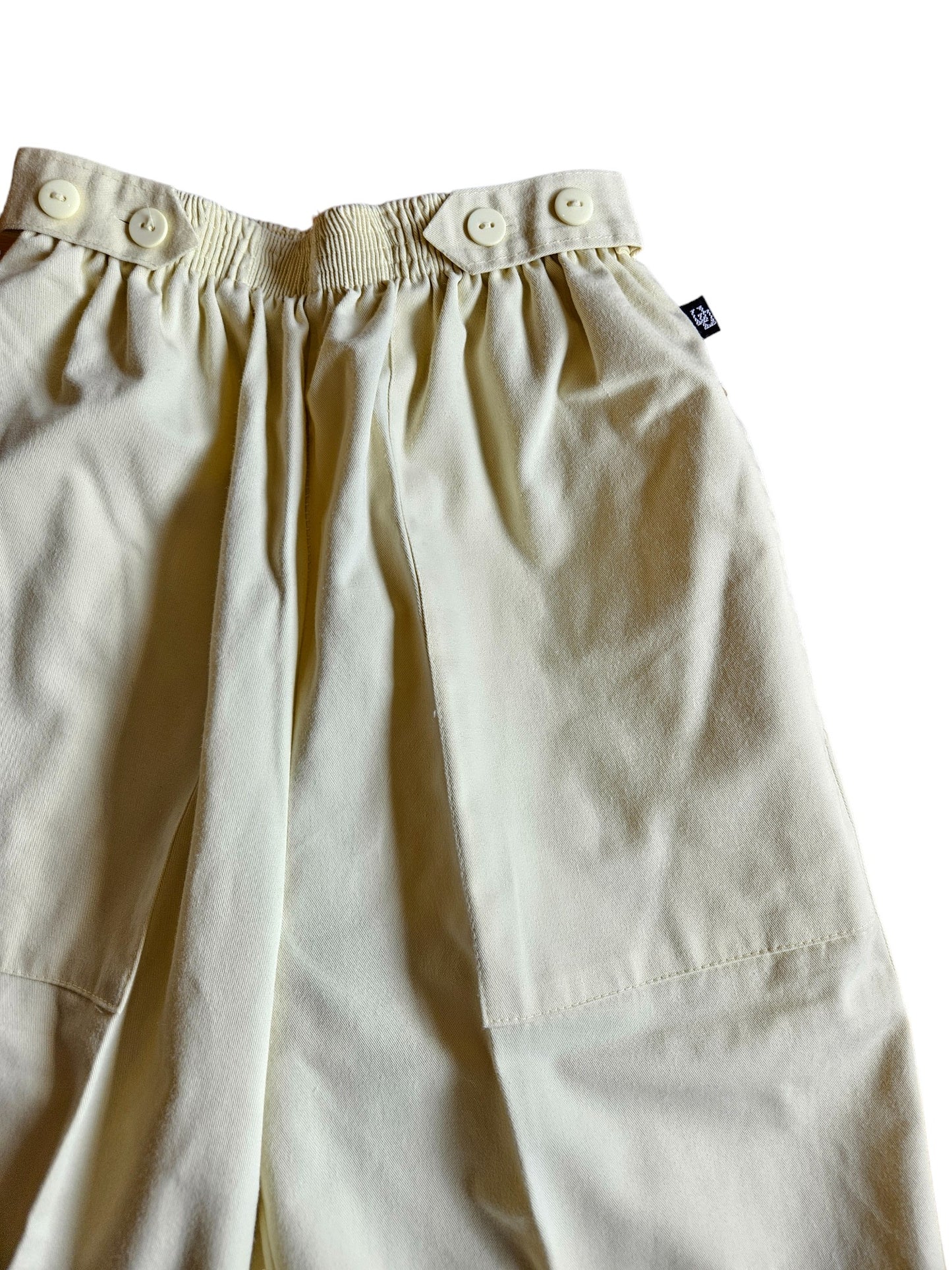 Vintage pale yellow trousers Youth M