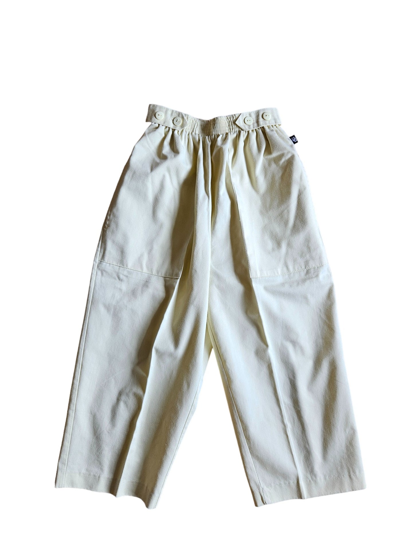 Vintage pale yellow trousers Youth M