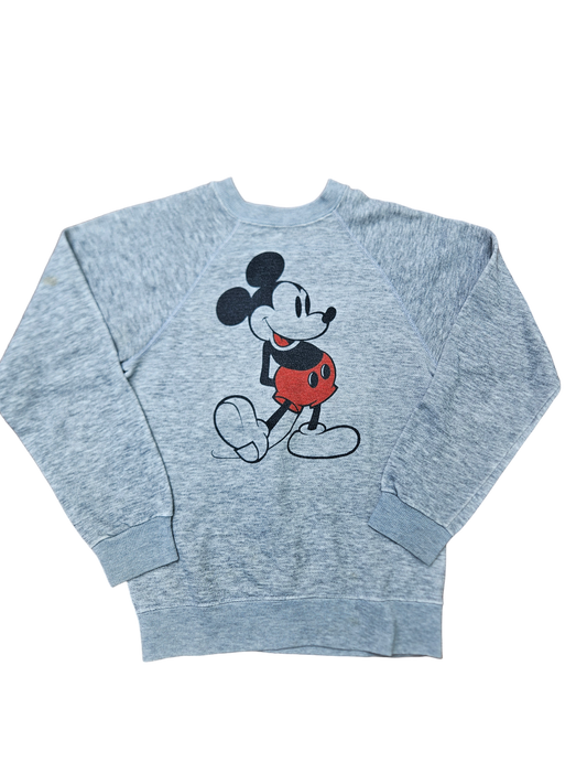 Vintage Disney Mickey Mouse crewneck Youth L or Womens XS