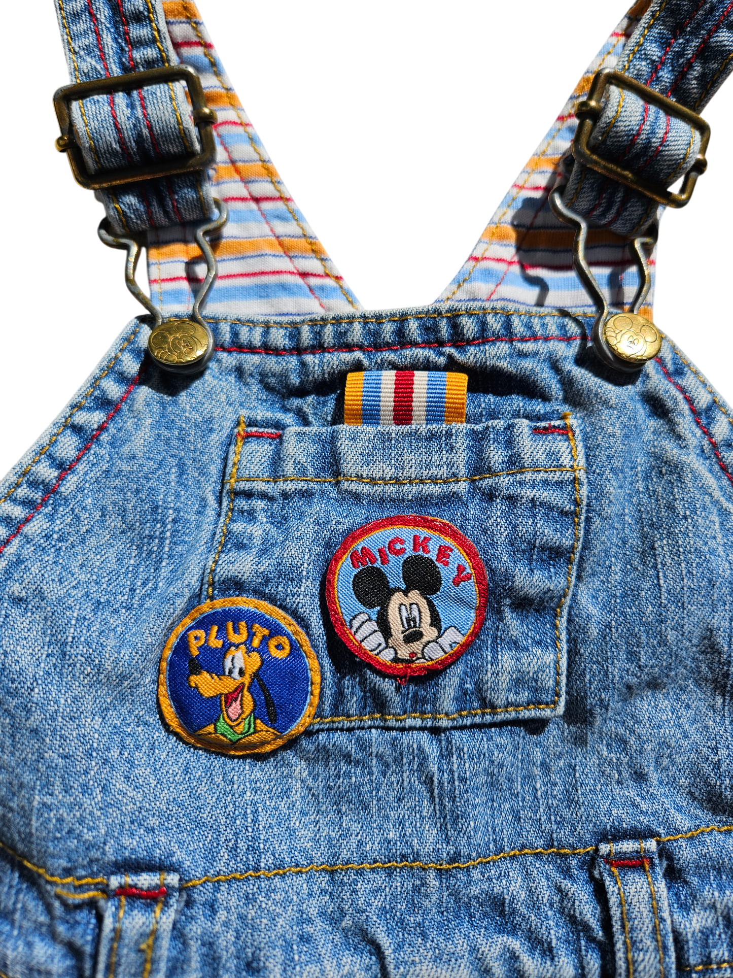 Vintage Mickey Mouse overalls 12M