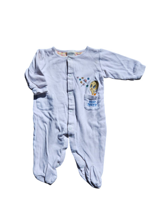 Vintage baby Tweety onesie 12M