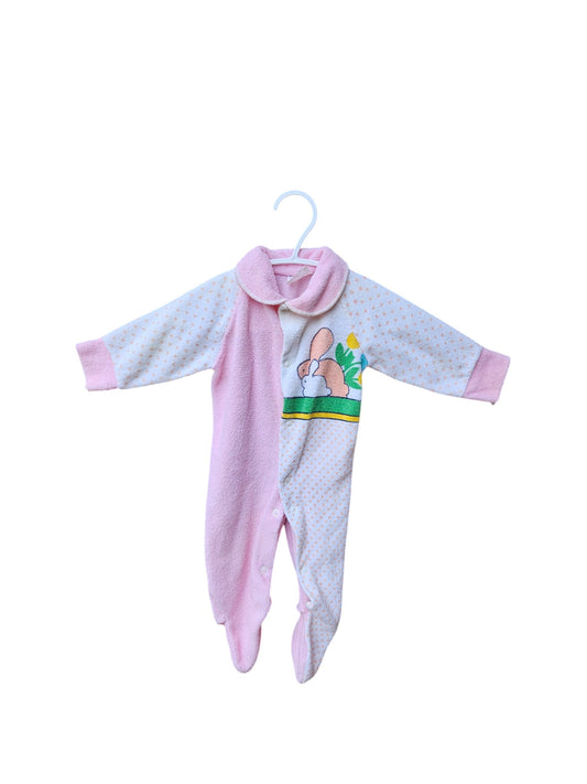 Vintage Eaton bunny sleeper Size S, approx 0-3M