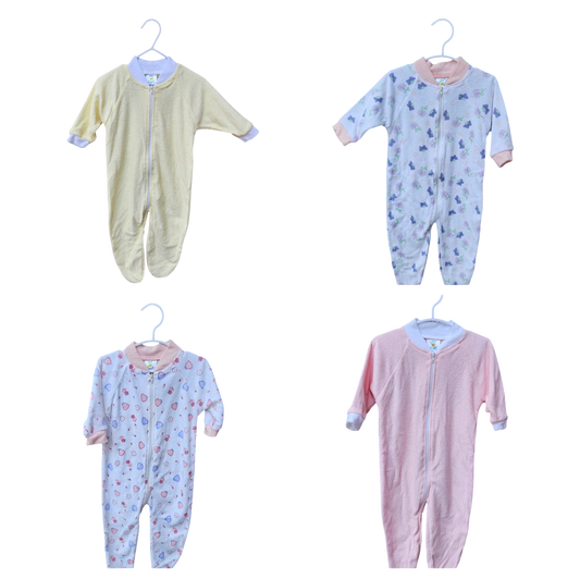 Vintage Small Wonders terry sleeper 6M