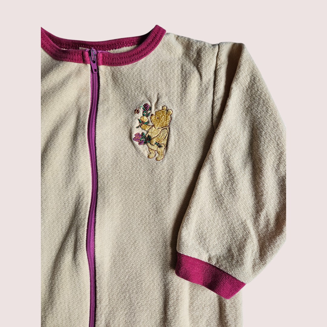 Vintage Winnie the Pooh cotton sleeper 18M