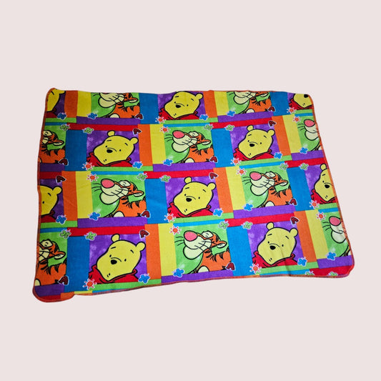 Vintage Winnie the Pooh fleece blanket