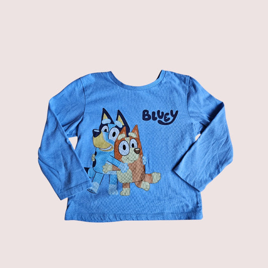 Bluey and Bingo hugging long sleeve 5T