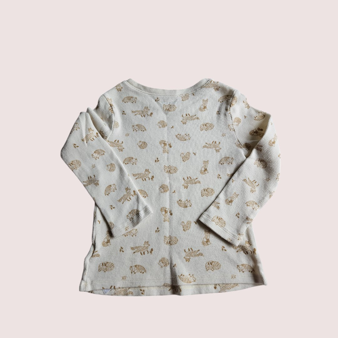 Old Navy waffle long sleeve 5T