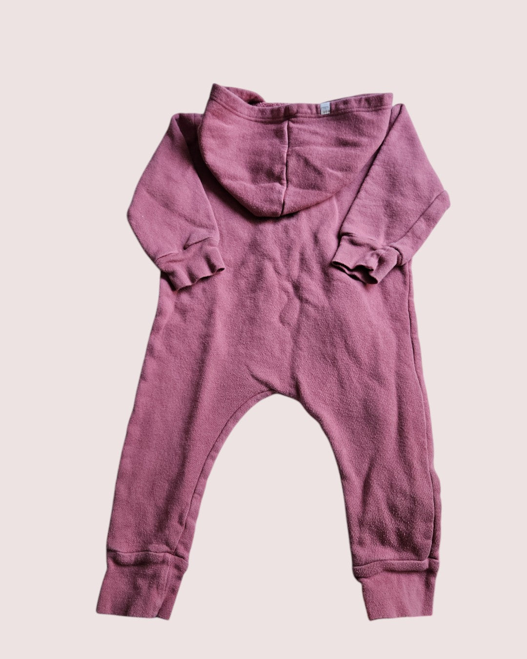 Mini Mioche hooded romper 6-12m