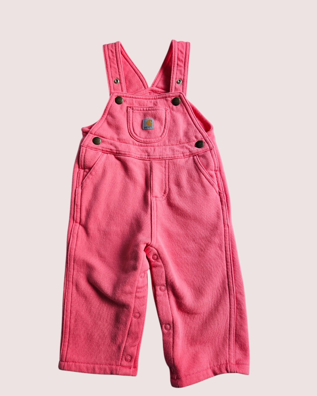 Carhartt fleece overalls 12M