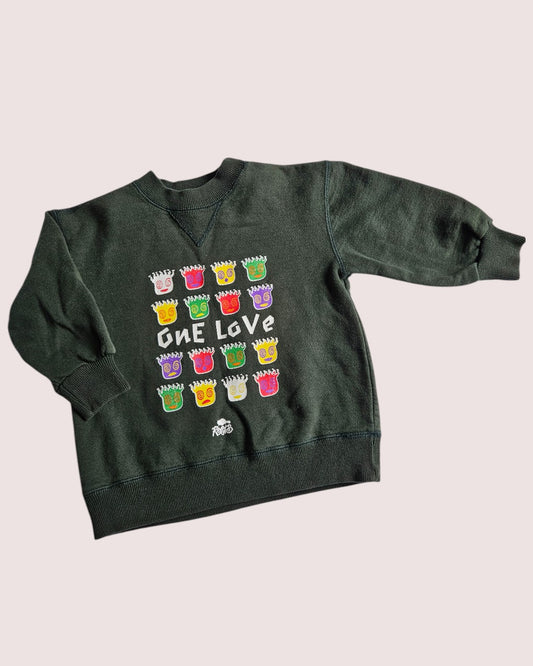 Vintage Roots "one love" crewneck