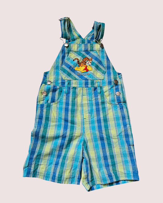 Vintage Winnie the Pooh shortalls Tagged 4/5 fit up to 6T