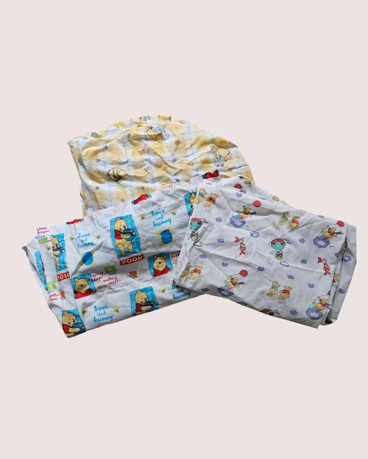 Vintage Disney Winnie the Pooh crib sheets