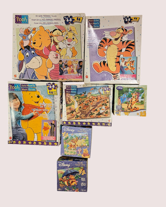 Vintage Winnie the Pooh puzzles