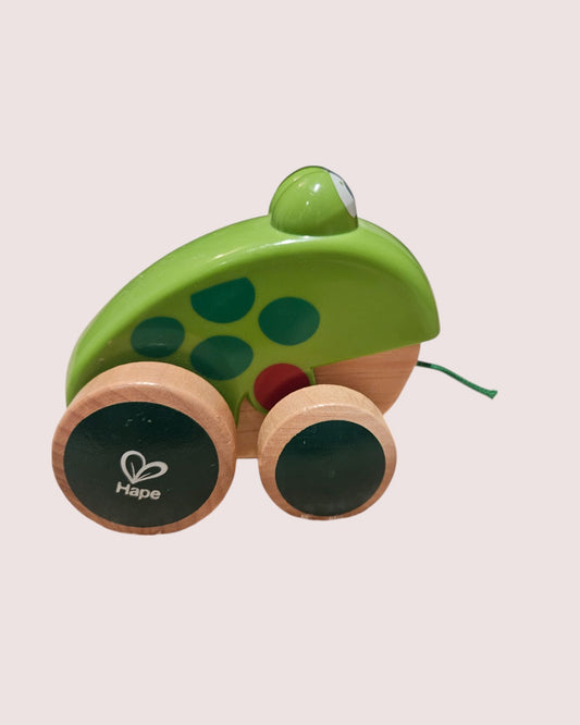 Hape pull front wooden toy