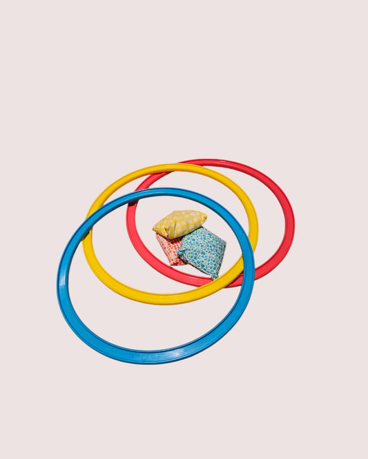Lovevery hoops and bean bags