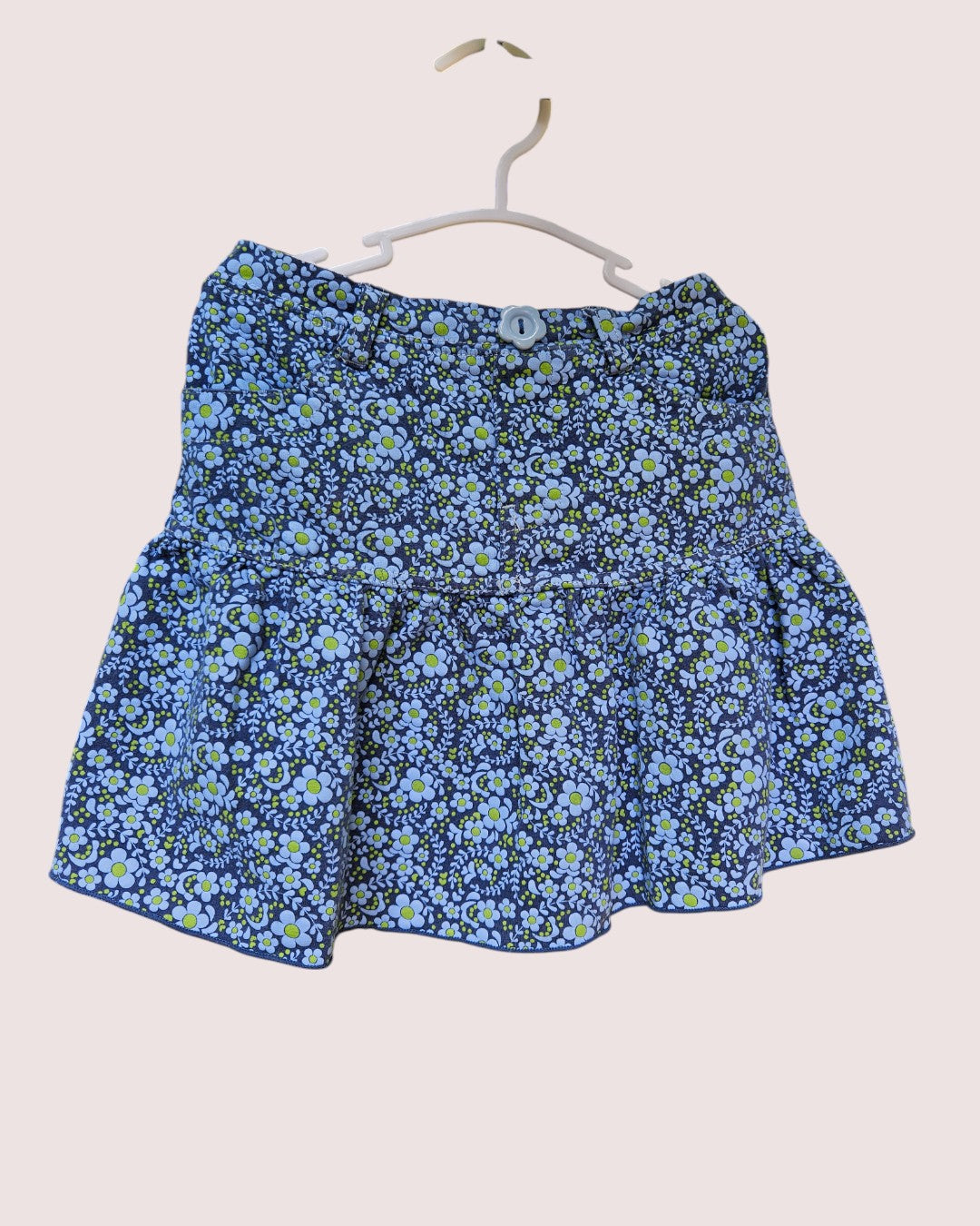 Retro floral skirt 4-6y