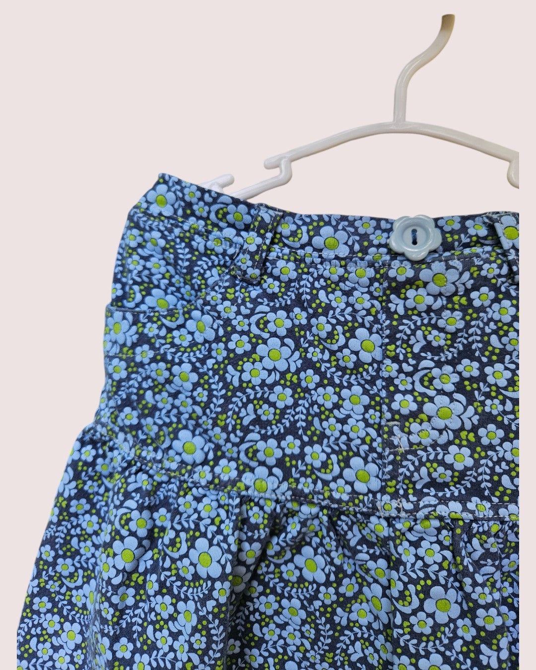 Retro floral skirt 4-6y