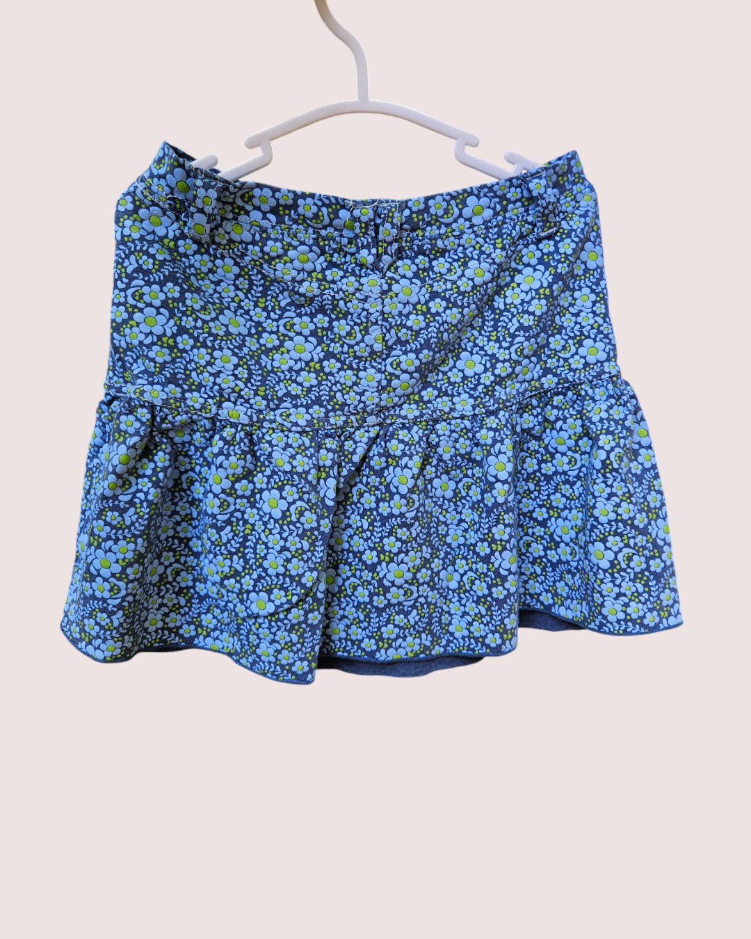 Retro floral skirt 4-6y