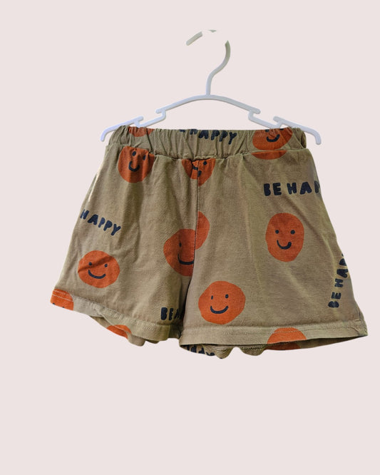 Be happy shorts Tagged 100 equivalent to 3-4y